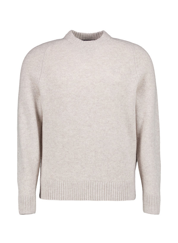 Pullover, Wolle, ecru meliert