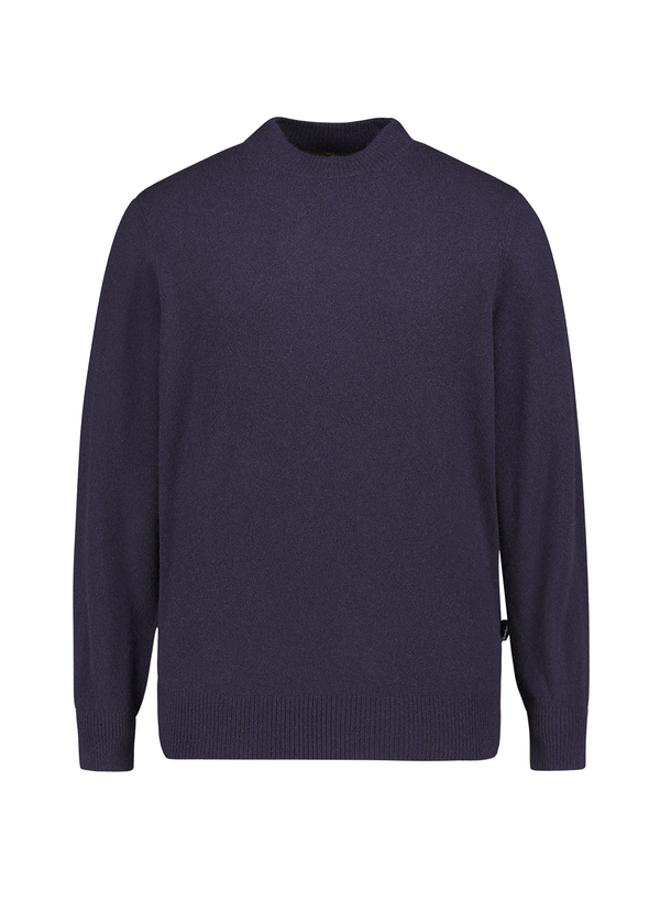 Pullover, Reines Kaschmir, dunkelblau meliert