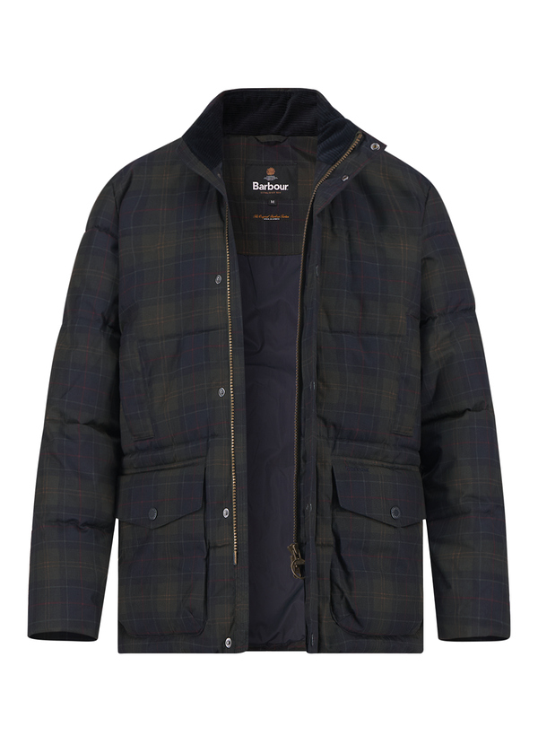 Steppjacke Lonnen Tartar, Mikrofaser wasserabweisend, shadow