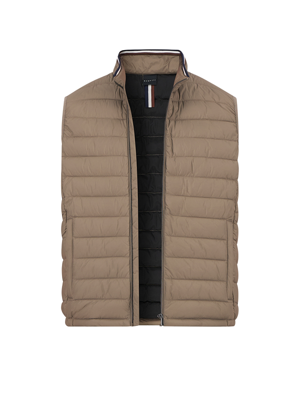 Steppweste, Mikrofaser wasserabweisend, beige