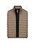 Steppweste, Mikrofaser wasserabweisend, beige - beige