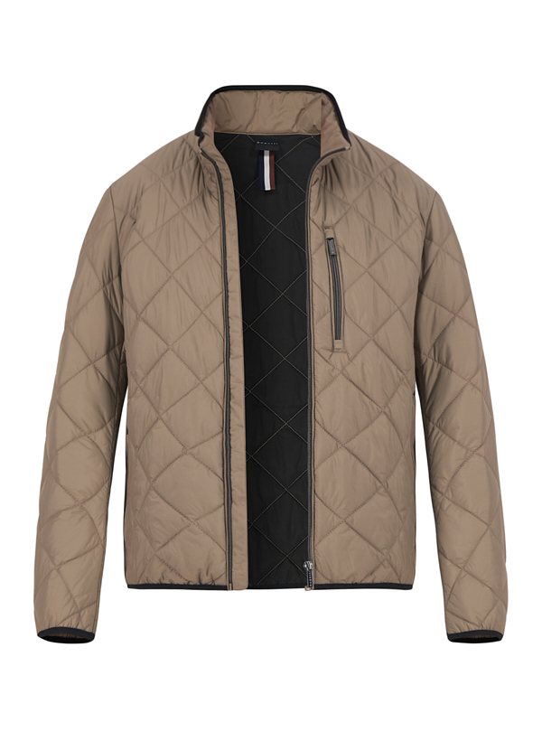 Steppblouson, Mikrofaser wasserabweisend, beige