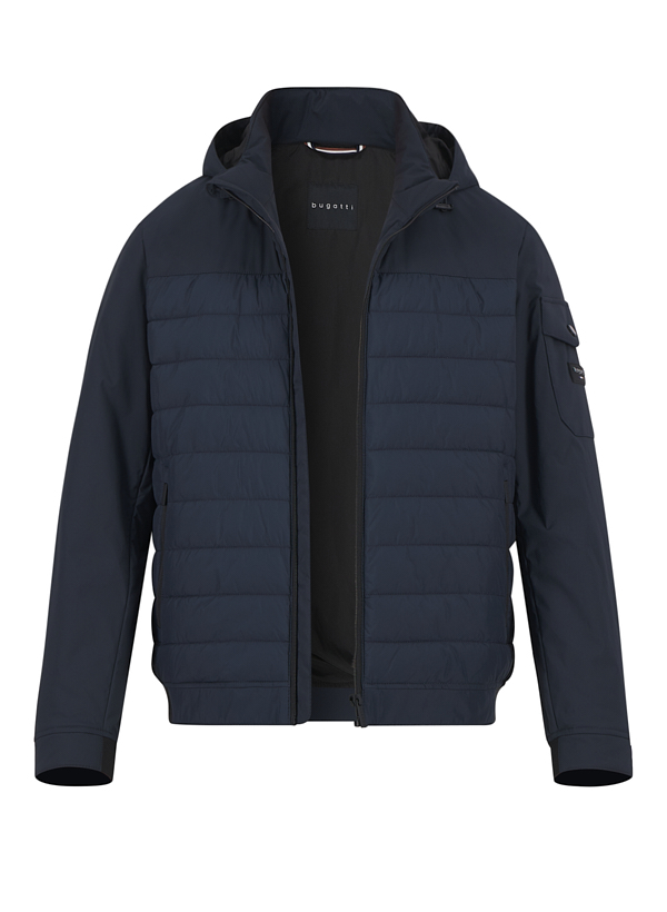 Steppblouson, Mikrofaser wattiert, marine