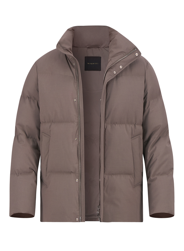 Daunenparka, Mikrofaser wasserabweisend, beige