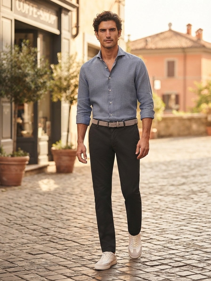 Alberto Regular Fit Lou Gabardine 49271203/986 Image 1