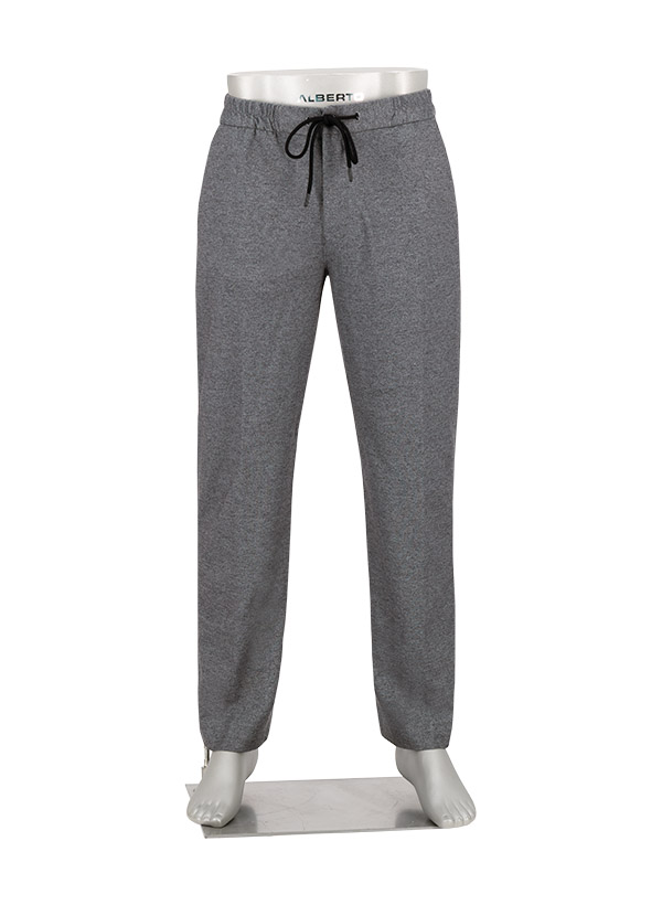 New Jersey, Luis, Relaxed Fit, Material-Mix, hellgrau meliert