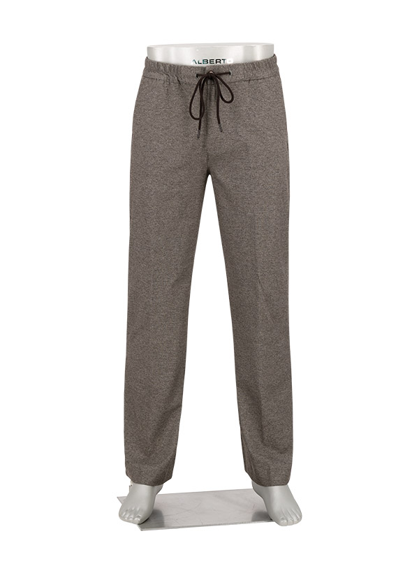 New Jersey, Luis, Relaxed Fit, Material-Mix, hellbraun meliert