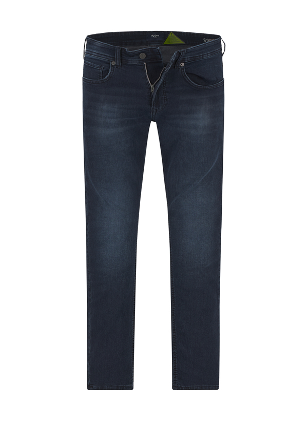 Jeans Track, Slim Fit, Baumwoll-Stretch, dunkelblau