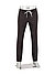 Flanell Heringbone, Jump, Slim Fit, Viskose-Stretch, dunkelbraun gemustert - dunkelbraun