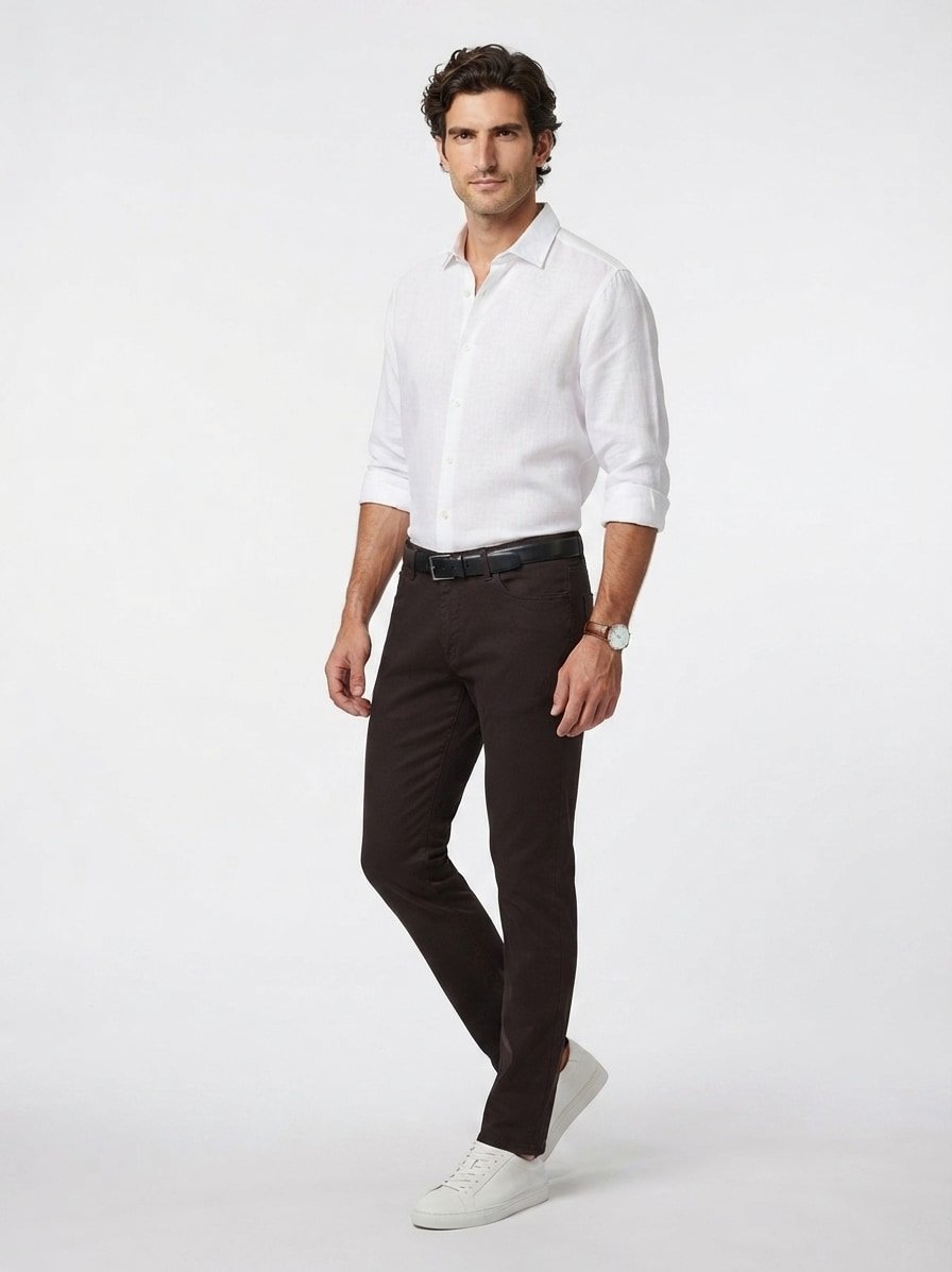 Alberto Slim Fit Rob Coloured Denim 62871582/597 Image 2