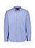 Hemd, Oxford, Button-Down, Brusttasche, blau - blau