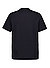 T-Shirt, Baumwolle, schwarz - schwarz