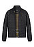 Steppjacke, Mikrofaser wasserabweisend, schwarz - schwarz