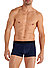 Trunks, Baumwoll-Stretch mit Eingriff, navy-schwarz - schwarz-navy