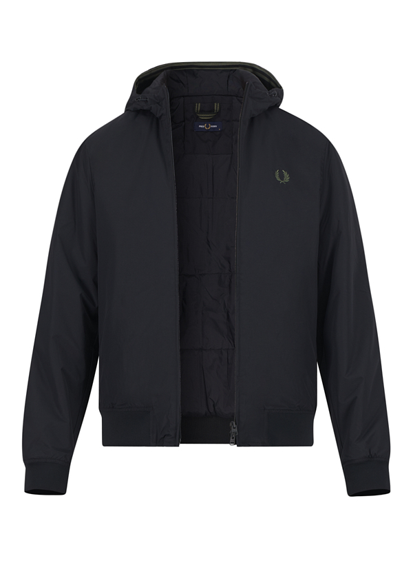 Jacke, Nylon wasserabweisend, black
