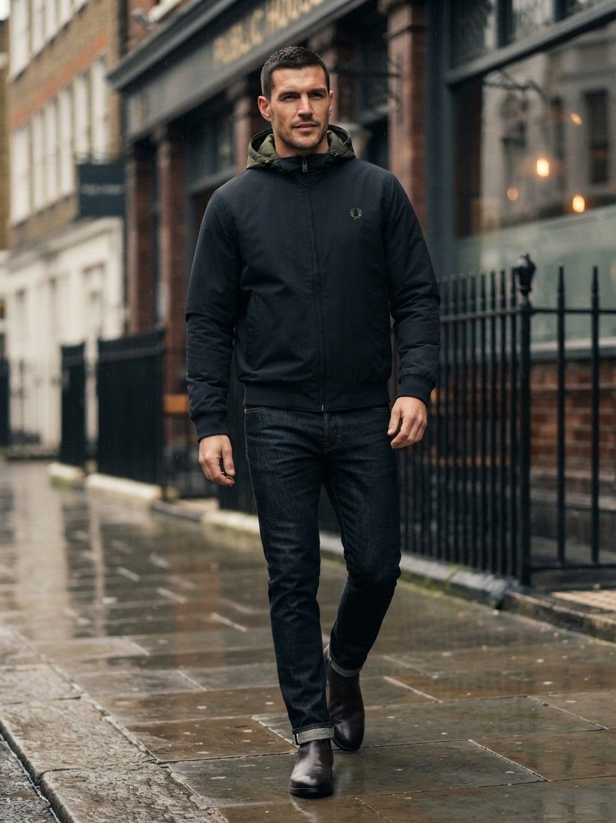 Fred Perry Jacke J1304/184, Produktbild 2
