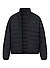 Steppjacke, Nylon wasserabweisend, nachtschwarz - nachtschwarz