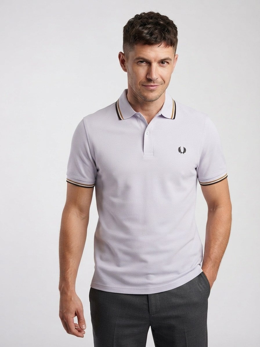 Fred Perry Polo-Shirt FPPPM3600/70C, Produktbild 3