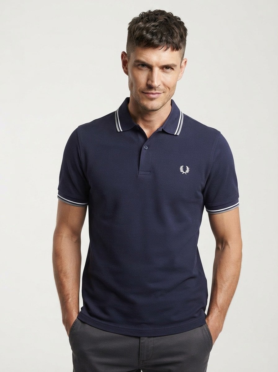 Fred Perry Polo-Shirt FPPPM3600/72C, Produktbild 3