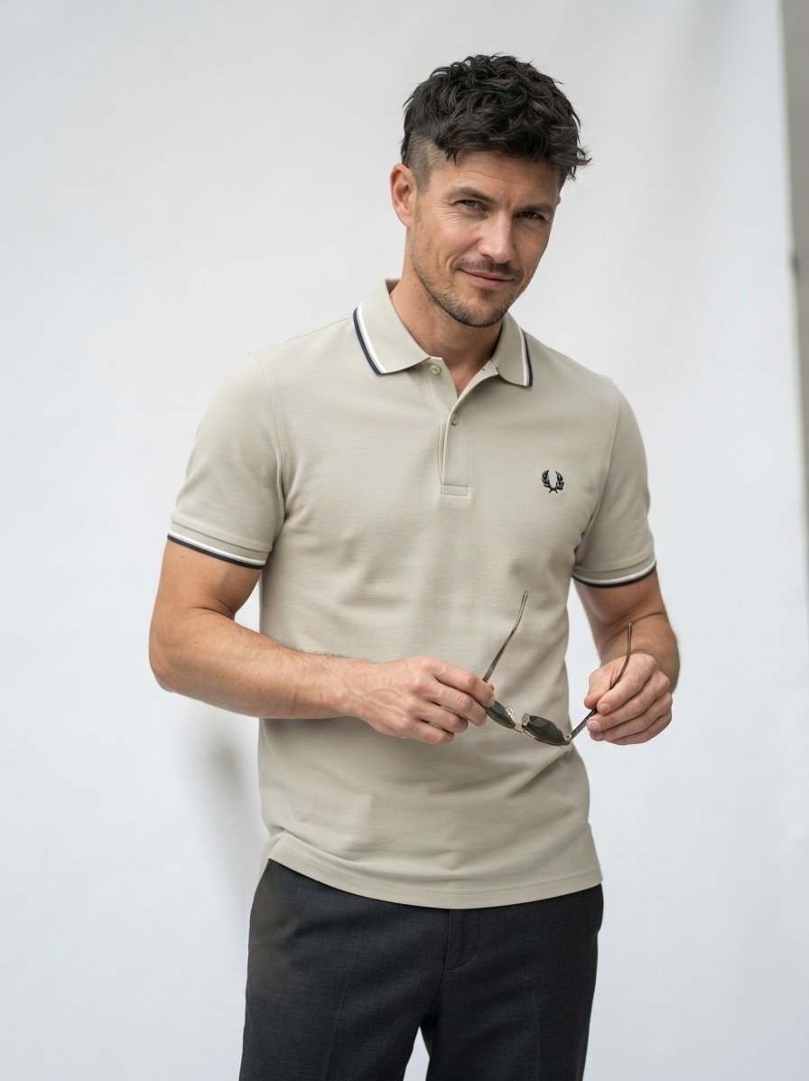 Fred Perry Polo-Shirt FPPPM3600/76C, Produktbild 3