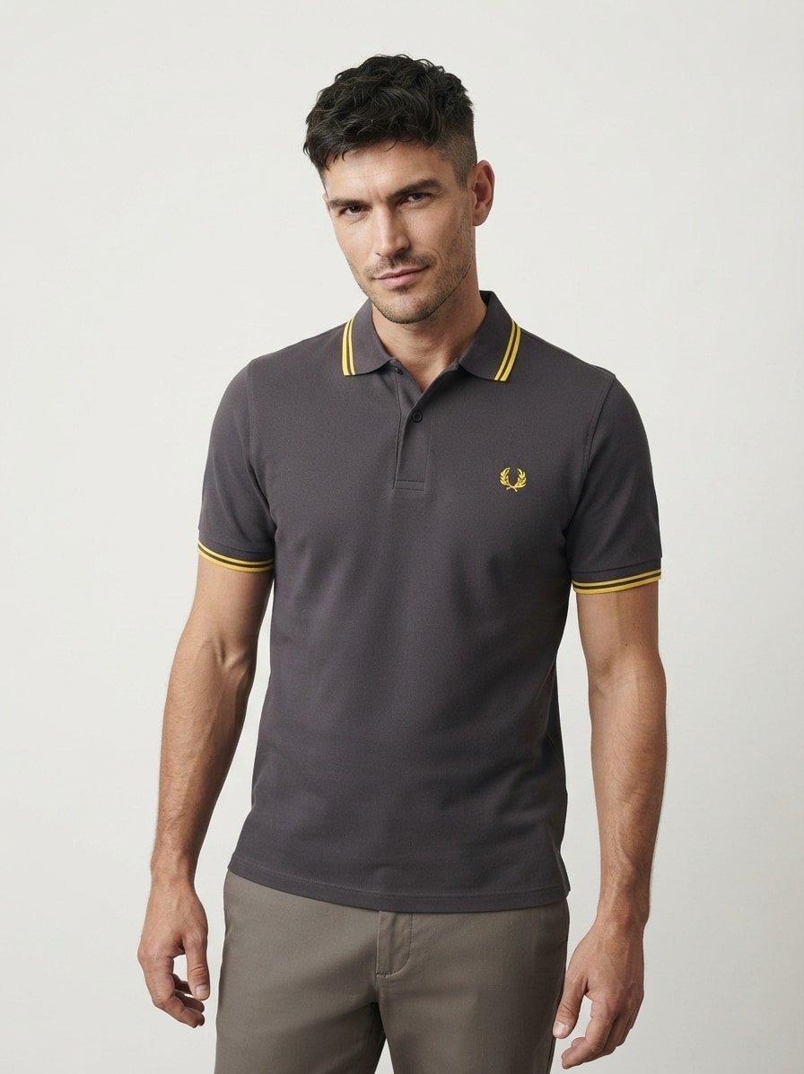 Fred Perry Polo-Shirt FPPPM3600/85C, Produktbild 3