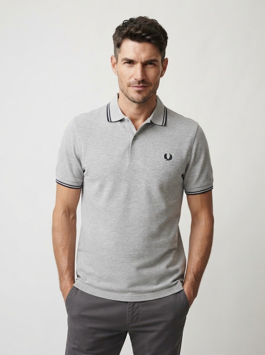 Fred Perry Polo-Shirt FPPPM3600/88C, Produktbild 3