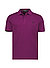 Polo-Shirt, Baumwoll-Piqué, dunkelrot - dunkelrot