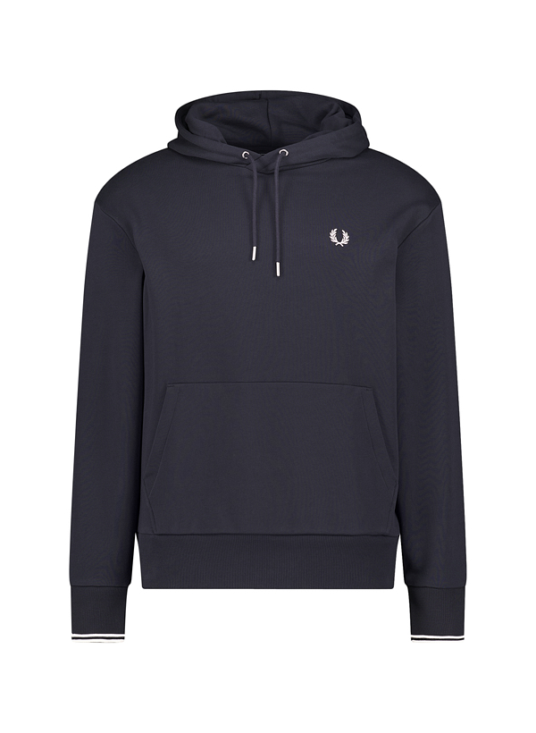 Hoodie, Baumwolle, nachtblau