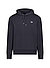 Hoodie, Baumwolle, nachtblau - navy