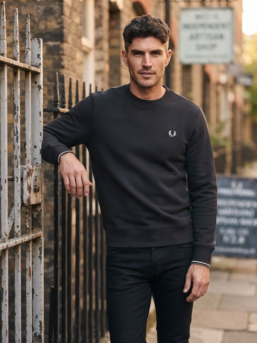 Fred Perry Sweatshirt M7535/W54, Produktbild 2