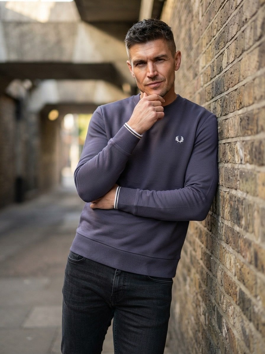 Fred Perry Sweatshirt M7535/72C, Produktbild 2