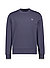 Sweatshirt, Baumwolle, nachtblau - nachtblau-blau
