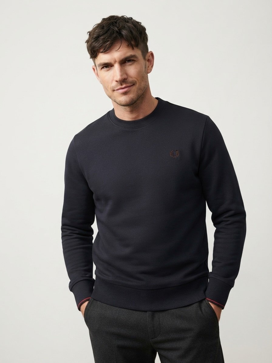 Fred Perry Sweatshirt M7535/75C, Produktbild 3