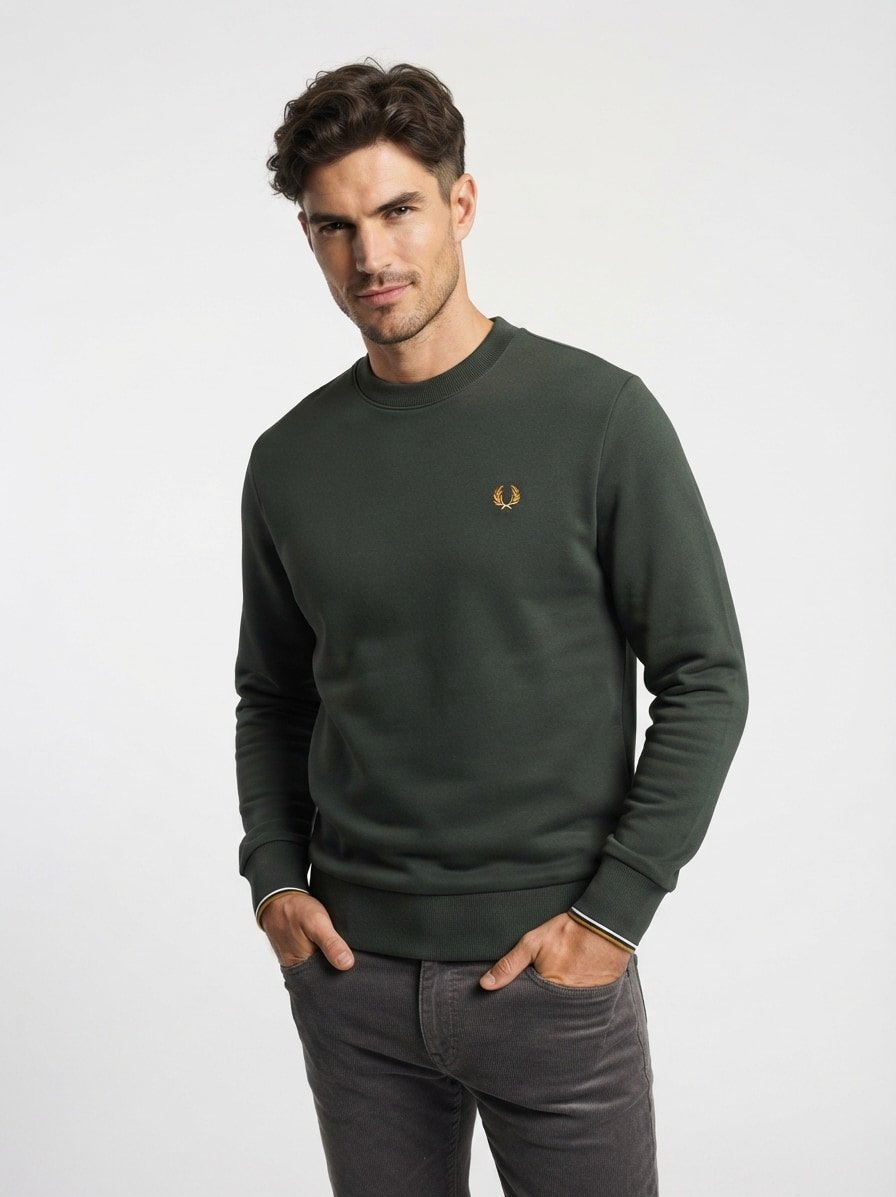 Fred Perry Sweatshirt M7535/78C, Produktbild 3
