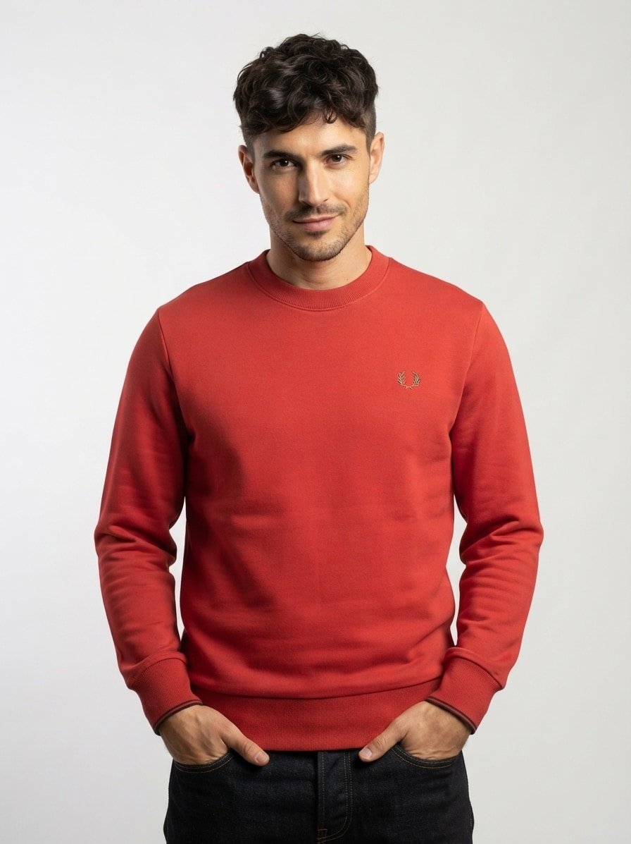 Fred Perry Sweatshirt M7535/81C, Produktbild 3