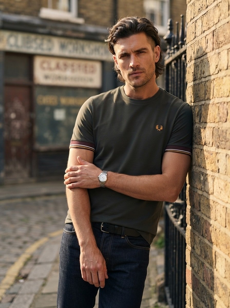 Fred Perry T-Shirt M2396/Q20, Produktbild 2