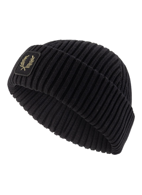 Mütze, Baumwolle, black