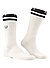 Socken, Baumwolle, weiß - weiß
