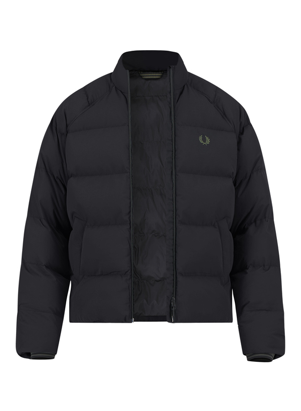 Steppjacke, Mikrofaser, black