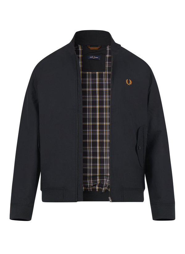 Blouson, Baumwolle, schwarz