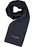 Schal, Baumwolle, navy - navy