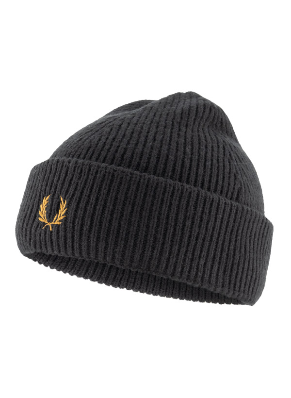 Strickmütze, Wolle, schwarz
