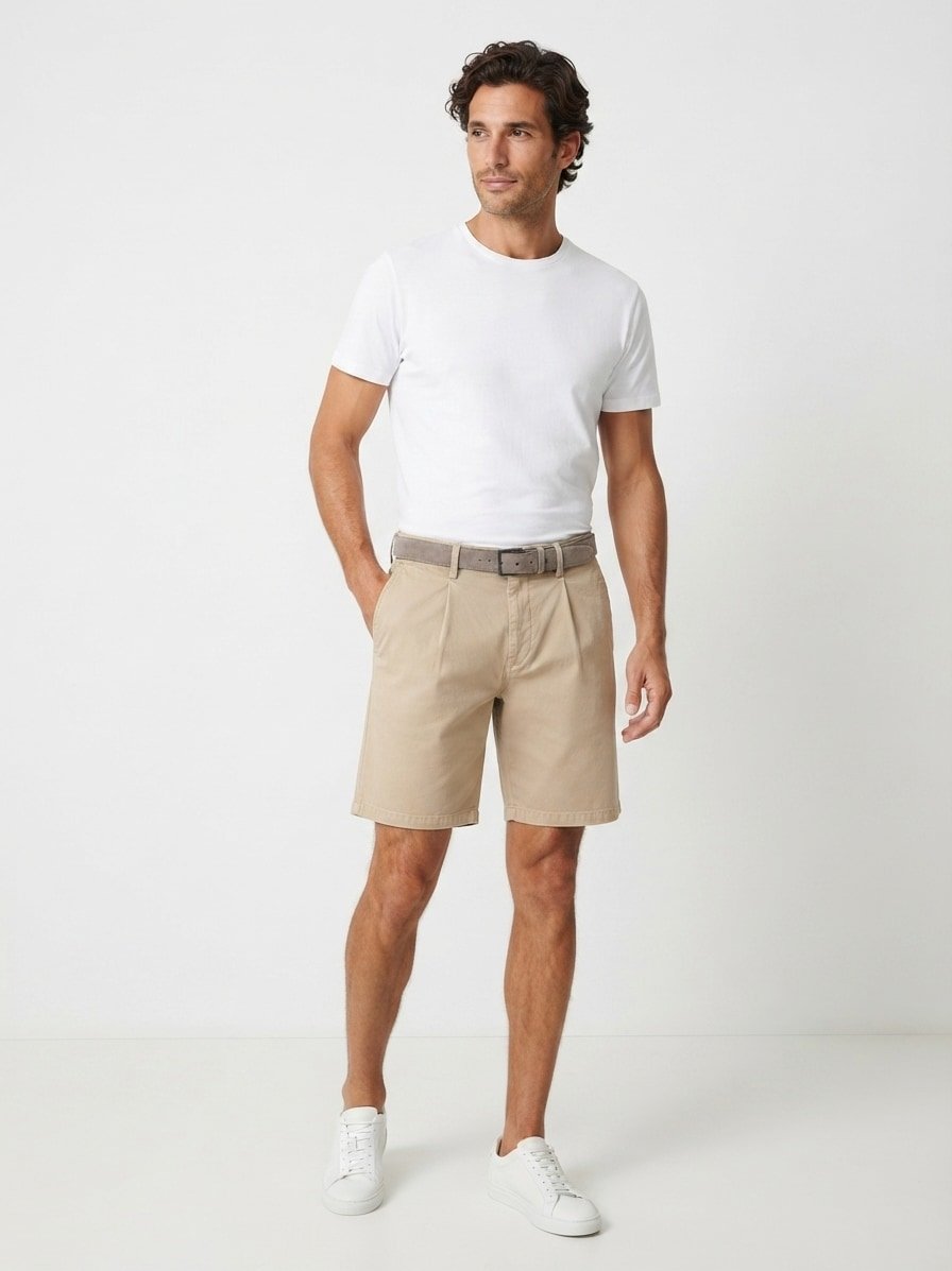 Pima Cotton, Jack-K, Wide Fit, Baumwoll-Stretch, hellbeige