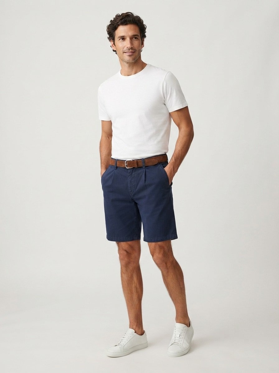 Pima Cotton, Jack-K, Wide Fit, Baumwoll-Stretch, dunkelblau