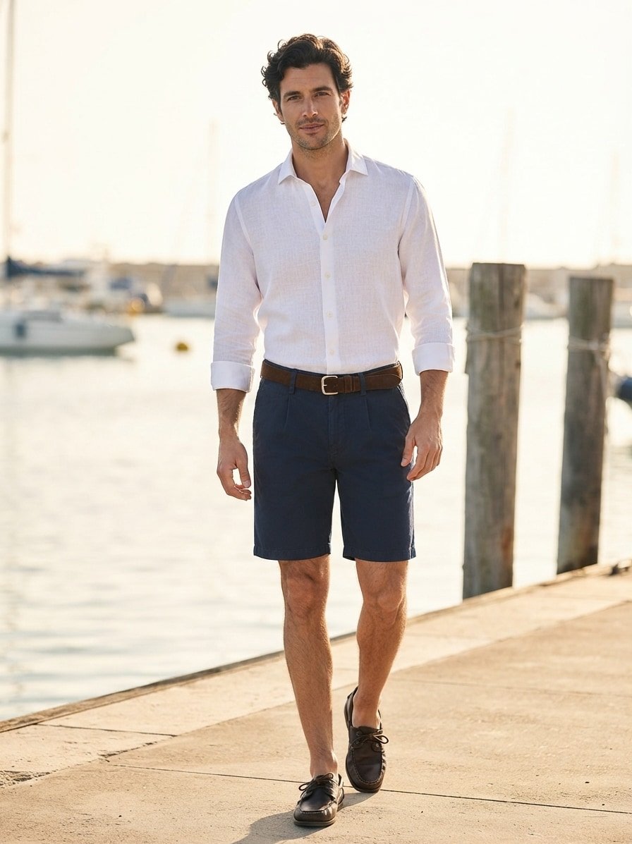 Pima Cotton, Jack-K, Wide Fit, Baumwoll-Stretch, dunkelblau