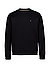 Sweatshirt Sharpe, Baumwolle, schwarz - schwarz