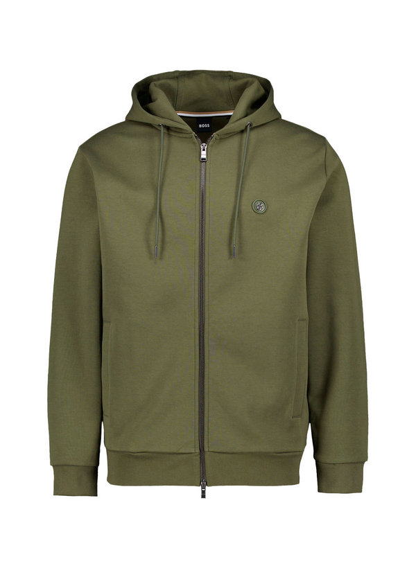 Sweatjacke Spence, Baumwolle, grün