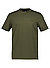 T-Shirt Thompson, Regular Fit, Baumwolle, dunkelgrün - dunkelgrün