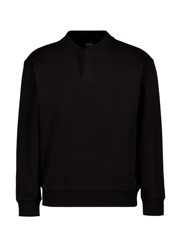 Sweatshirt, Baumwolle, schwarz