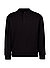 Sweatshirt, Baumwolle, schwarz - schwarz